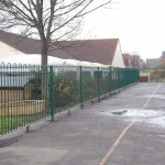 New Bow Top Playground Fencing - Waller Building Services