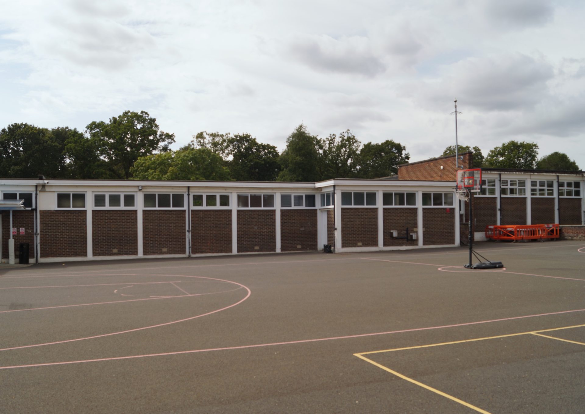 High Level School Window Installation