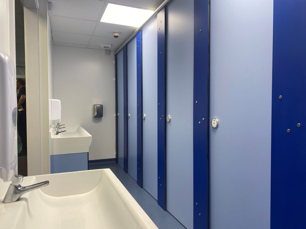 School Toilet Refurbishment During Term Time